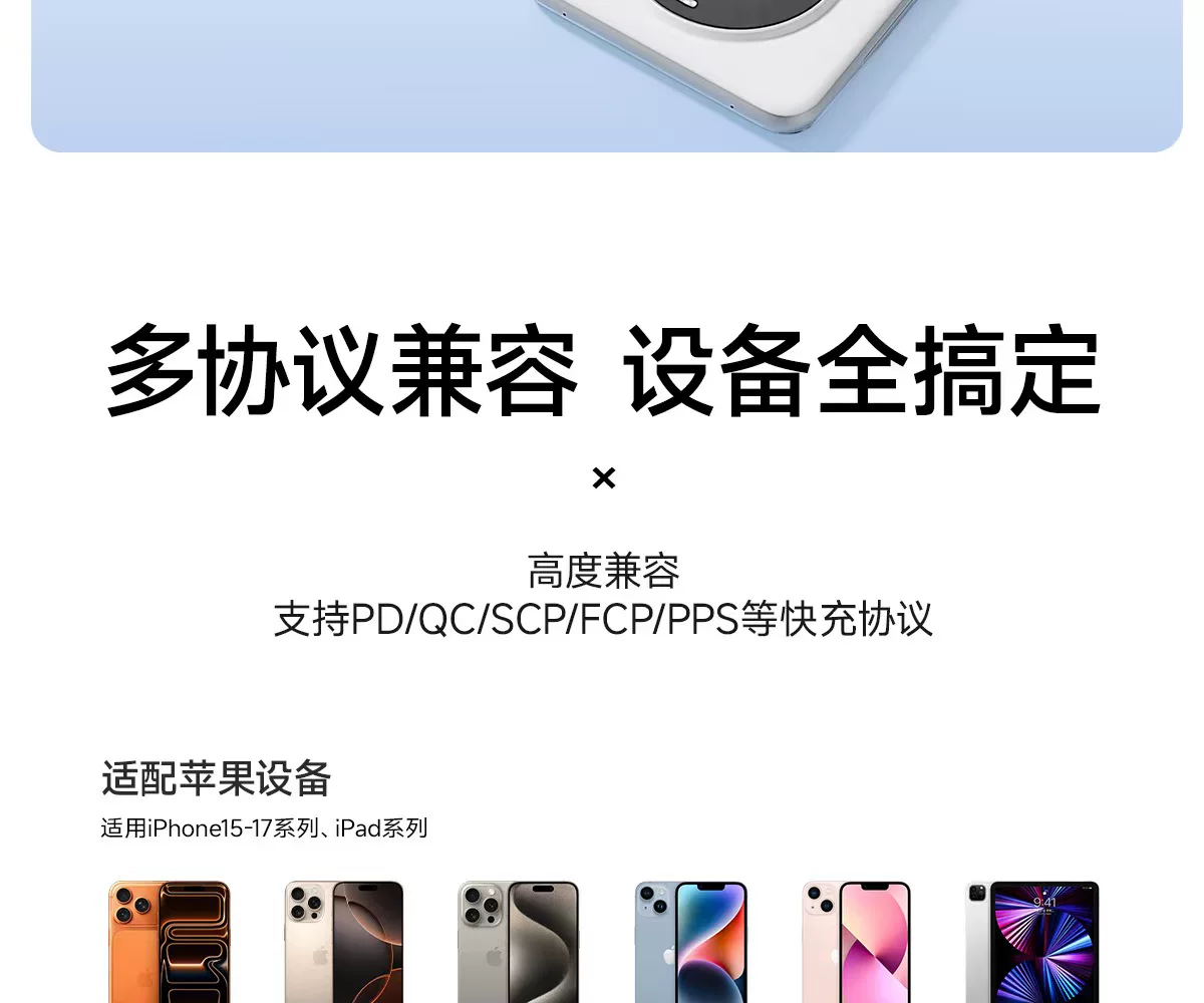 沃品 迷你小相机充电宝1个樱花粉 10000mAh 自带双线 智能控温 · 详情图 18