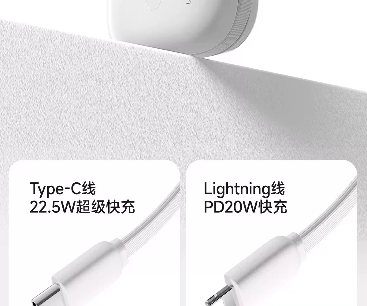 沃品 迷你小相机充电宝1个樱花粉 10000mAh 自带双线 智能控温 · 详情图 6