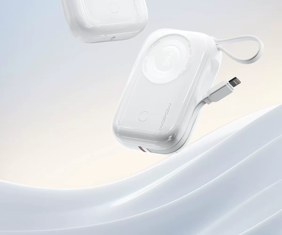 沃品 迷你小相机充电宝1个樱花粉 10000mAh 自带双线 智能控温 · 详情图 2