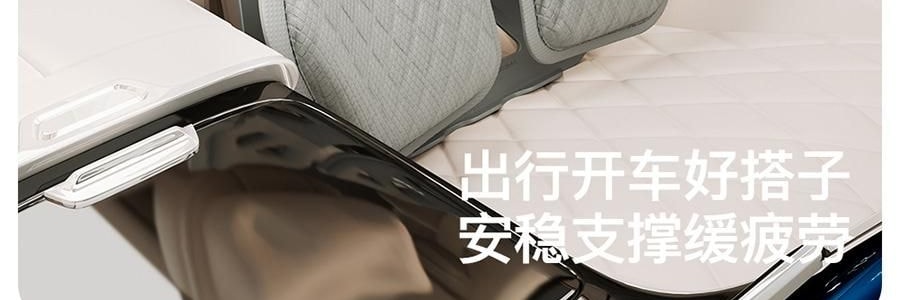 BKT 人体工学汽车腰靠 针空灰 【双背环抱】【高度可调】 · 详情图 37