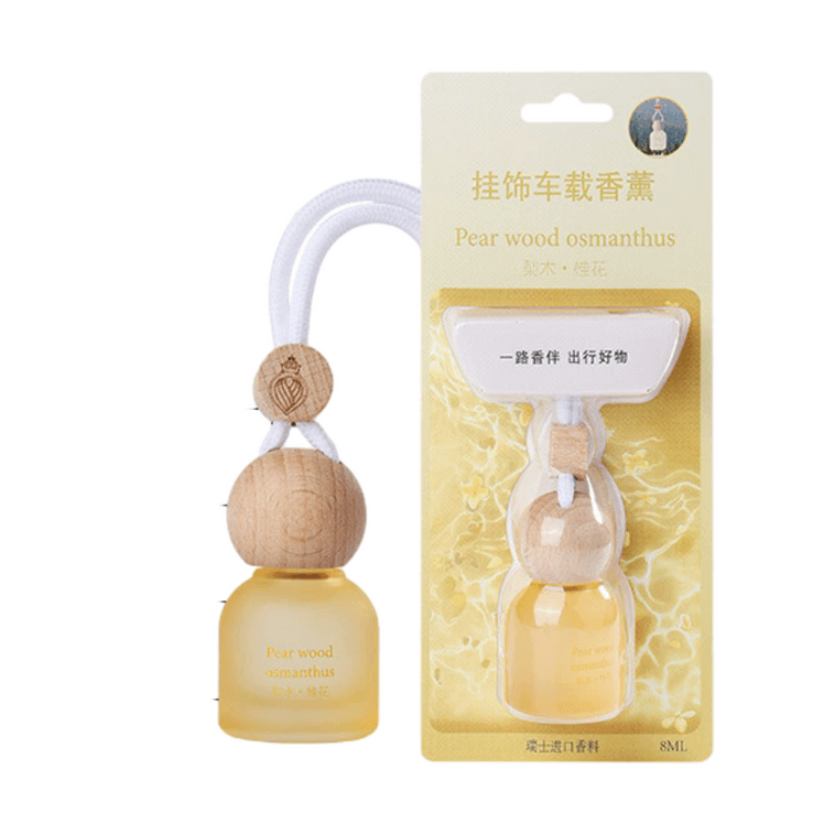 蒂诗宣 香水车载香薰挂件 梨木桂花 车载汽车内高档持久吊坠精油香氛 祛异味 持久留香 8ml