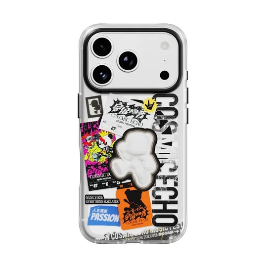 闪魔 PANDAER 苹果手机壳【 iPhone 17 Pro Max】 宇宙回音|大孔(磁吸)1个
