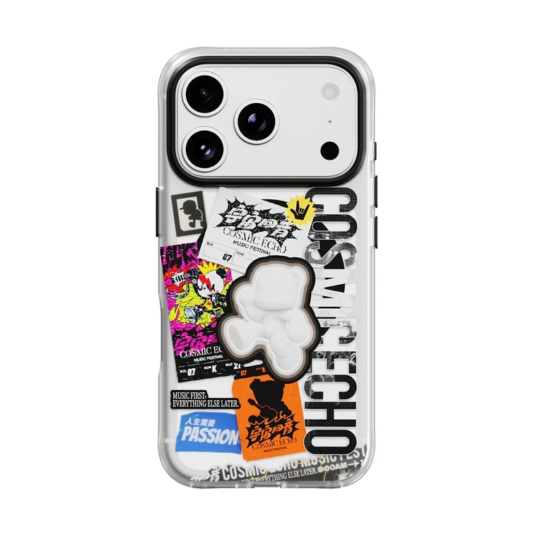 闪魔 PANDAER 苹果手机壳【 iPhone 17 Pro Max】 宇宙回音|大孔(磁吸)1个